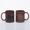 11oz stoneware color changing mug customer logo